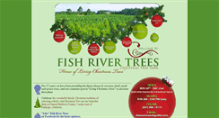 Desktop Screenshot of fishrivertrees.com